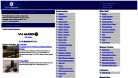 What Audioasylum.com website looked like in 2022 (2 years ago)