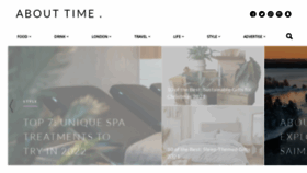 What Abouttimemagazine.co.uk website looked like in 2022 (2 years ago)