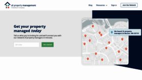 What Allpropertymanagement.com website looked like in 2022 (3 years ago)