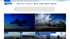 What Airlinestravel.ro website looked like in 2022 (3 years ago)