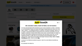 What Autoscout24.at website looked like in 2022 (2 years ago)