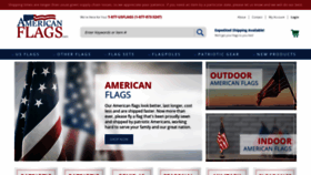 What Americanflags.com website looked like in 2022 (2 years ago)