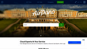 What Airpano.com website looked like in 2022 (2 years ago)