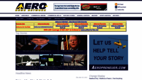 What Aero-news.net website looked like in 2022 (2 years ago)