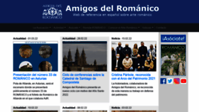 What Amigosdelromanico.org website looked like in 2022 (2 years ago)
