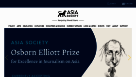 What Asiasociety.org website looked like in 2022 (4 years ago)