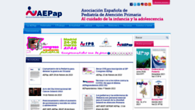 What Aepap.org website looked like in 2022 (2 years ago)