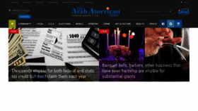 What Arabamericannews.com website looked like in 2022 (2 years ago)