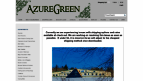 What Azuregreen.net website looked like in 2022 (2 years ago)