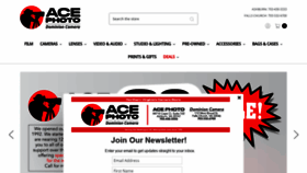 What Acephoto.net website looked like in 2022 (2 years ago)