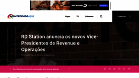 What Acontecendoaqui.com.br website looked like in 2022 (2 years ago)