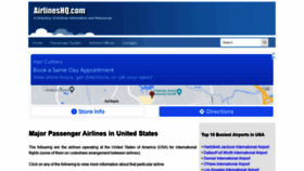 What Airlineshq.com website looked like in 2022 (2 years ago)