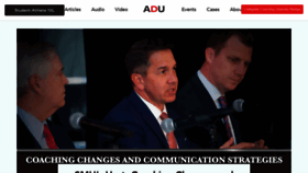 What Athleticdirectoru.com website looked like in 2022 (2 years ago)