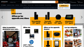 What Amazon.fr website looked like in 2022 (2 years ago)