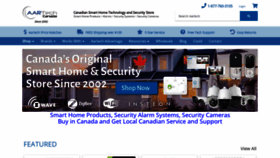 What Aartech.ca website looked like in 2022 (2 years ago)