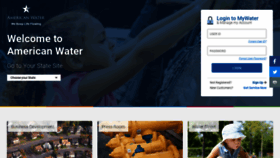 What Amwater.com website looked like in 2022 (2 years ago)