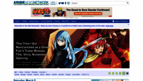 What Animenewsnetwork.com website looked like in 2022 (2 years ago)