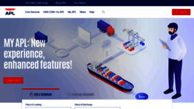 What Apl.com website looked like in 2022 (3 years ago)