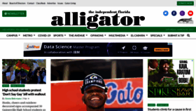 What Alligator.org website looked like in 2022 (2 years ago)