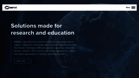 What Aarnet.edu.au website looked like in 2022 (2 years ago)