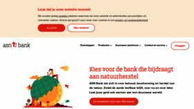What Asnbank.nl website looked like in 2022 (2 years ago)