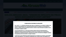 What Abruzzoweb.it website looked like in 2022 (2 years ago)