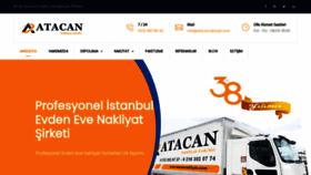 What Atacannakliyat.com website looked like in 2022 (2 years ago)