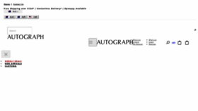 What Autographfashion.com.au website looked like in 2022 (2 years ago)