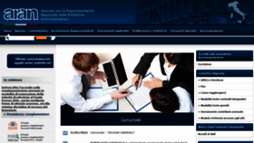 What Aranagenzia.it website looked like in 2022 (3 years ago)