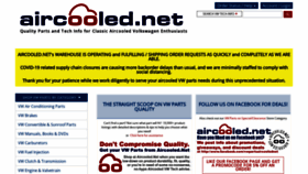 What Aircooled.net website looked like in 2022 (2 years ago)