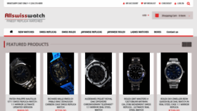 What Allswisswatch.is website looked like in 2022 (4 years ago)