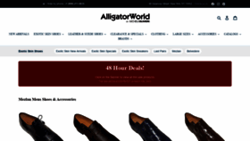 What Alligatorworld.com website looked like in 2022 (2 years ago)