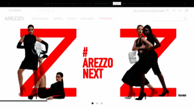 What Arezzo.com.br website looked like in 2022 (3 years ago)