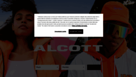 What Alcott.eu website looked like in 2022 (4 years ago)