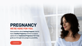 What Americanpregnancy.org website looked like in 2022 (2 years ago)