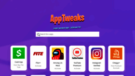 What Apptweaks.net website looked like in 2022 (2 years ago)