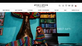 What Aliceandolivia.com website looked like in 2022 (2 years ago)