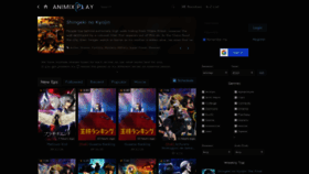 What Animixplay.to website looked like in 2022 (2 years ago)