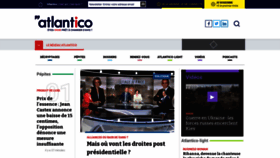 What Atlantico.fr website looked like in 2022 (2 years ago)