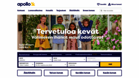 What Apollomatkat.fi website looked like in 2022 (2 years ago)