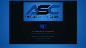 What Amigos-share.club website looked like in 2022 (2 years ago)