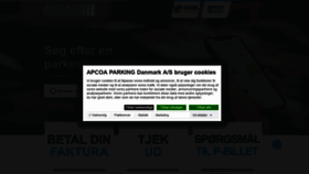 What Apcoa.dk website looked like in 2022 (2 years ago)