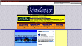 What Antoniogenna.net website looked like in 2022 (4 years ago)