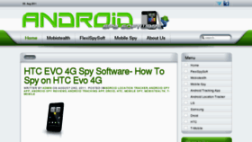 What Androidspysoft.com website looked like in 2011 (12 years ago)