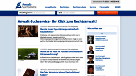 What Anwalt-suchservice.de website looked like in 2022 (2 years ago)