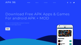 What Apk96.com website looked like in 2022 (2 years ago)