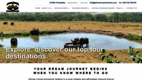 What Africahomeadventure.com website looked like in 2022 (2 years ago)