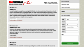 What Aaatutvus.ee website looked like in 2022 (2 years ago)