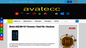 What Avatecc.com website looked like in 2022 (2 years ago)