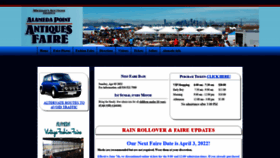 What Alamedapointantiquesfaire.com website looked like in 2022 (2 years ago)
